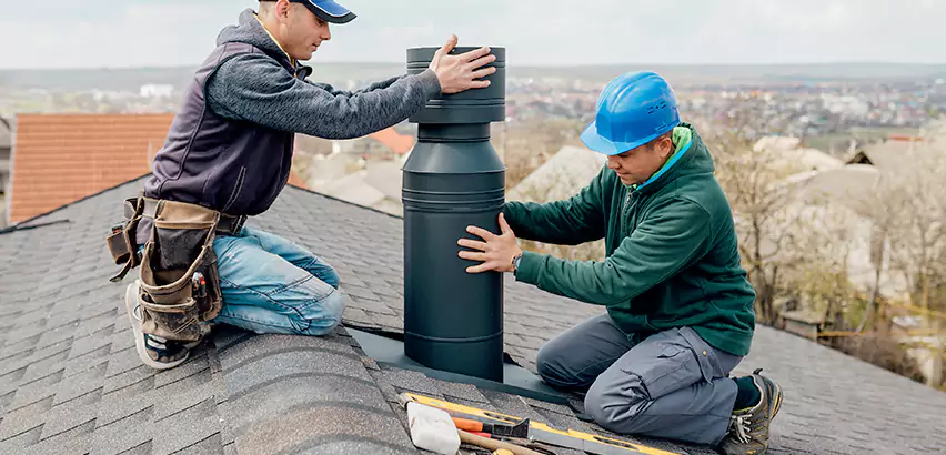 Chimney Flashing Replacement for Storm Damage in Wheeling