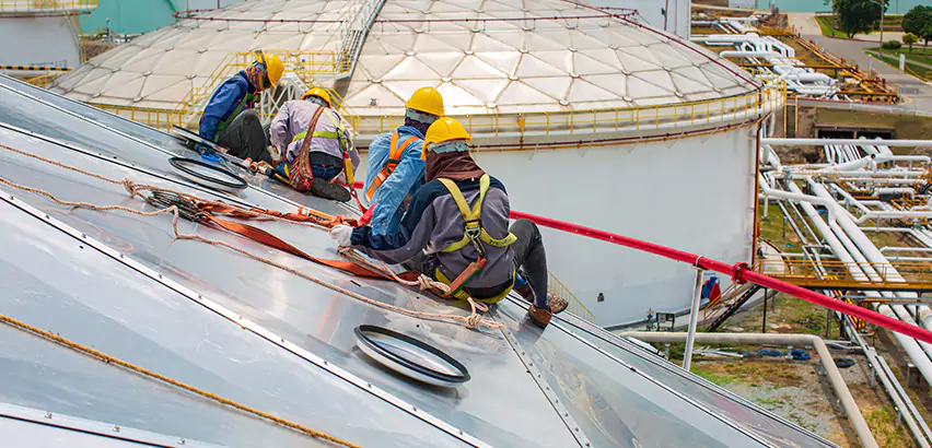 Emergency Commercial Roof Repair in Wheeling