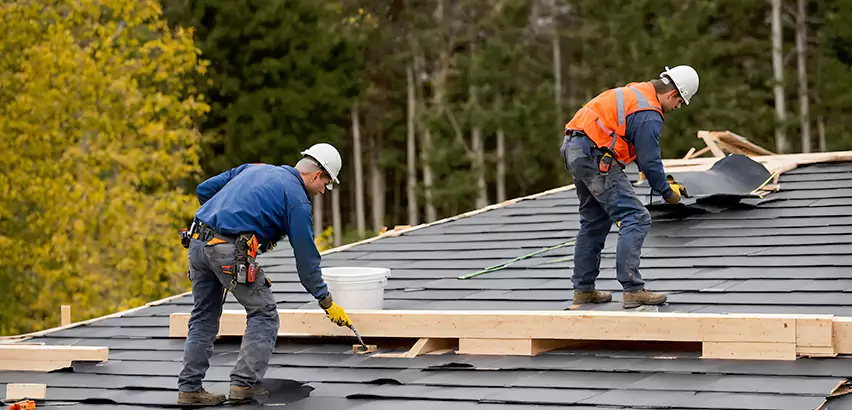Garage Felt Roof Replacement in Wheeling