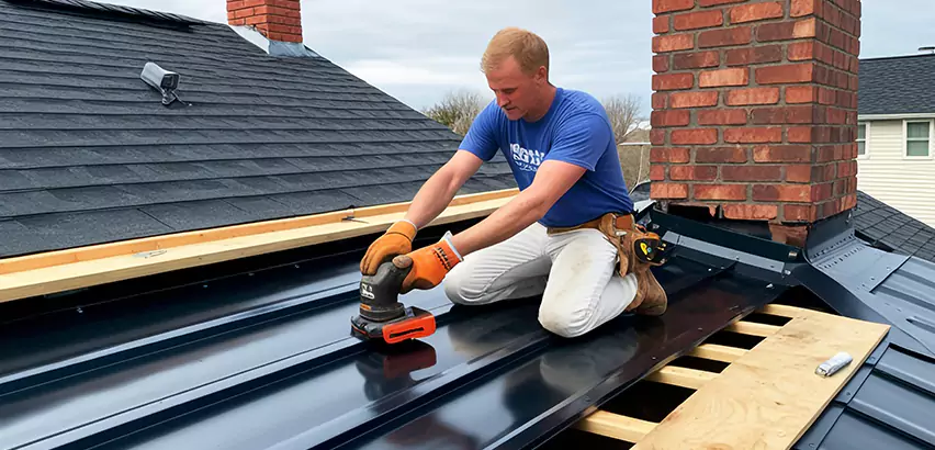 Metal Barn Roof Replacement in Wheeling