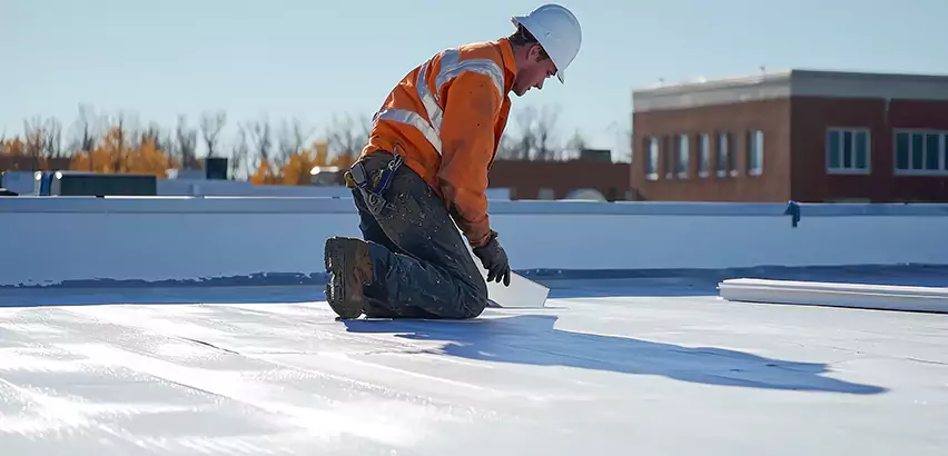 Commercial Roof Coating in Wheeling