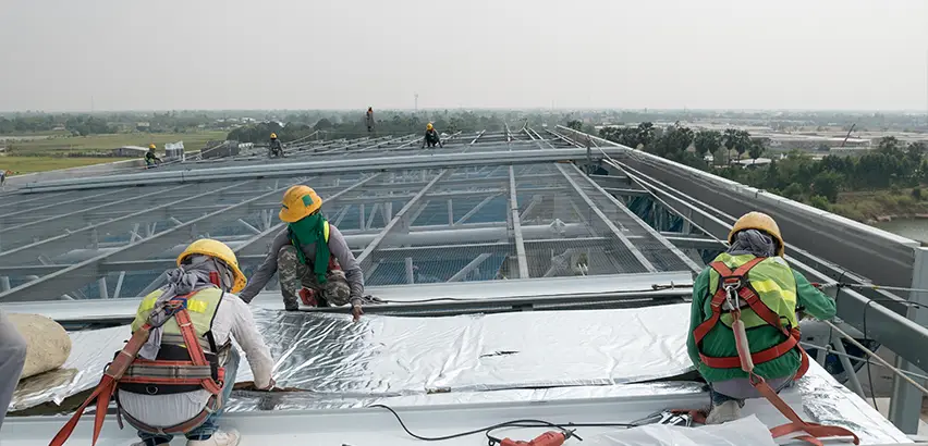 Commercial Roof Installation in Wheeling