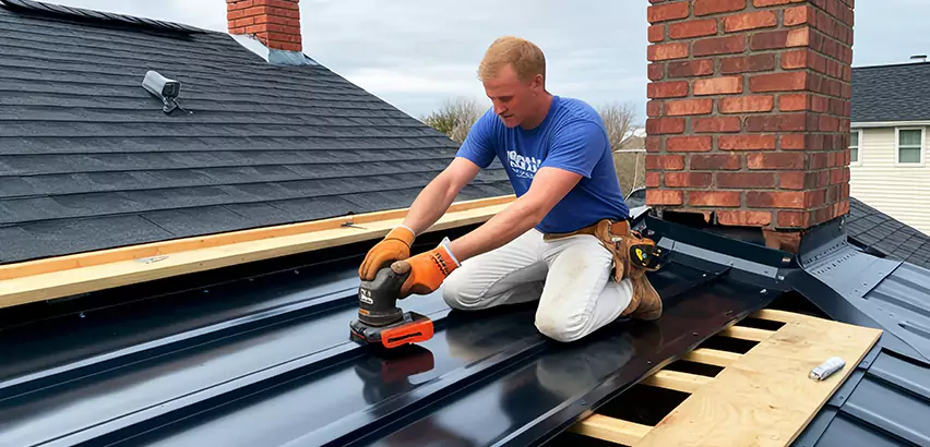 Metal Roof Leak Repair in Wheeling