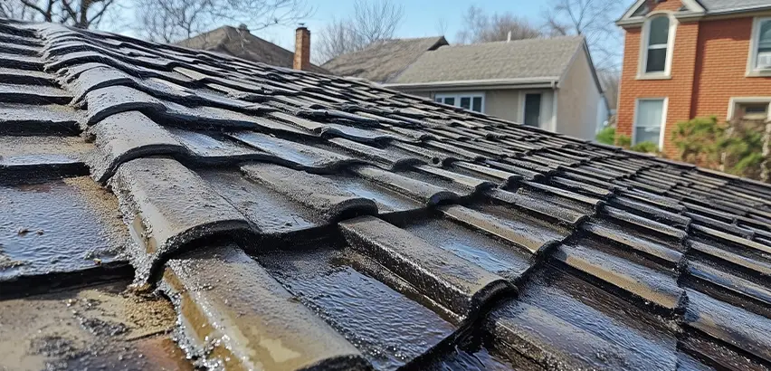 Shingle Roof Leak Replacement in Wheeling