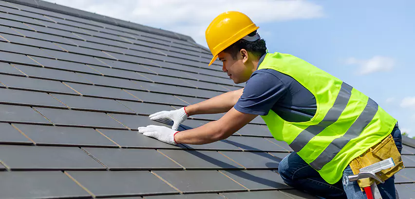 Slipped Slate Repair in Wheeling
