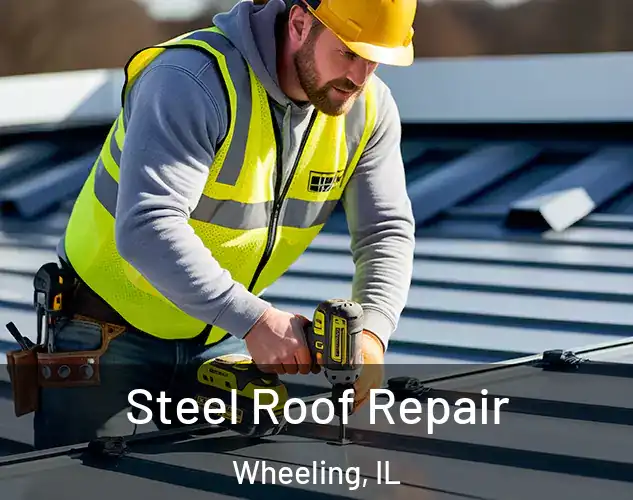  Steel Roof Repair Wheeling, IL
